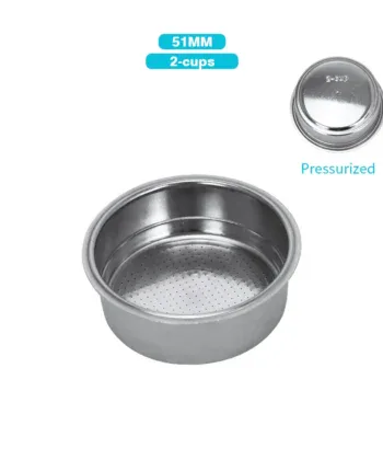 Precision Stainless Steel Espresso Filter Basket - Image 9