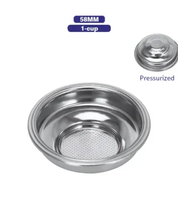 Precision Stainless Steel Espresso Filter Basket - Image 7