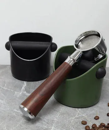 EspressoPro Knock Box – Anti-Slip Coffee Grounds Container - Image 5