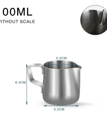 Stainless Steel Espresso Milk Frothing Pitcher - Image 6