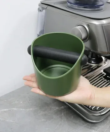 EspressoPro Knock Box – Anti-Slip Coffee Grounds Container - Image 17