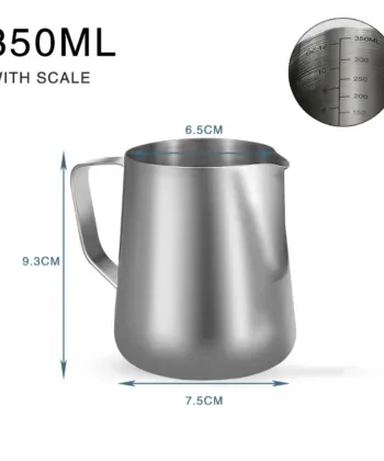 Stainless Steel Espresso Milk Frothing Pitcher - Image 7