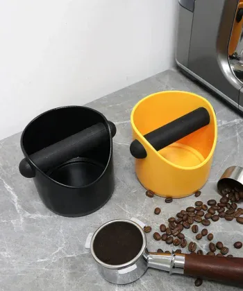 EspressoPro Knock Box – Anti-Slip Coffee Grounds Container - Image 15