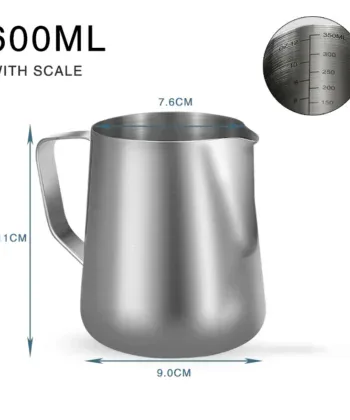 Stainless Steel Espresso Milk Frothing Pitcher - Image 8