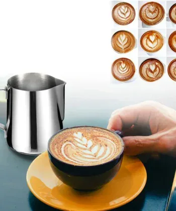 Stainless Steel Espresso Milk Frothing Pitcher - Image 4