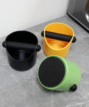 Alternative view of EspressoPro Knock Box – Anti-Slip Coffee Grounds Container