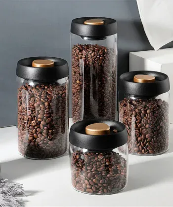 Vacuum Sealed Coffee Bean Storage Container