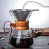 Pour Over Coffee Pot with Stainless Steel Filter